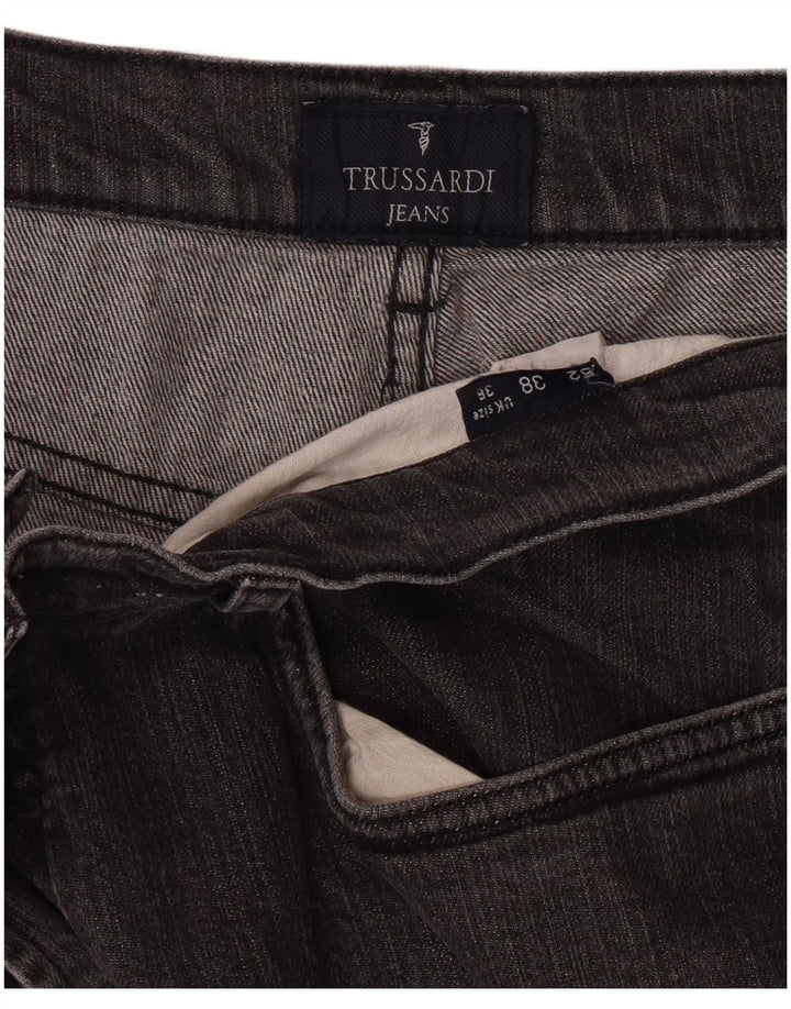 Jeans retos masculinos TRUSSARDI W36 L29 cinza