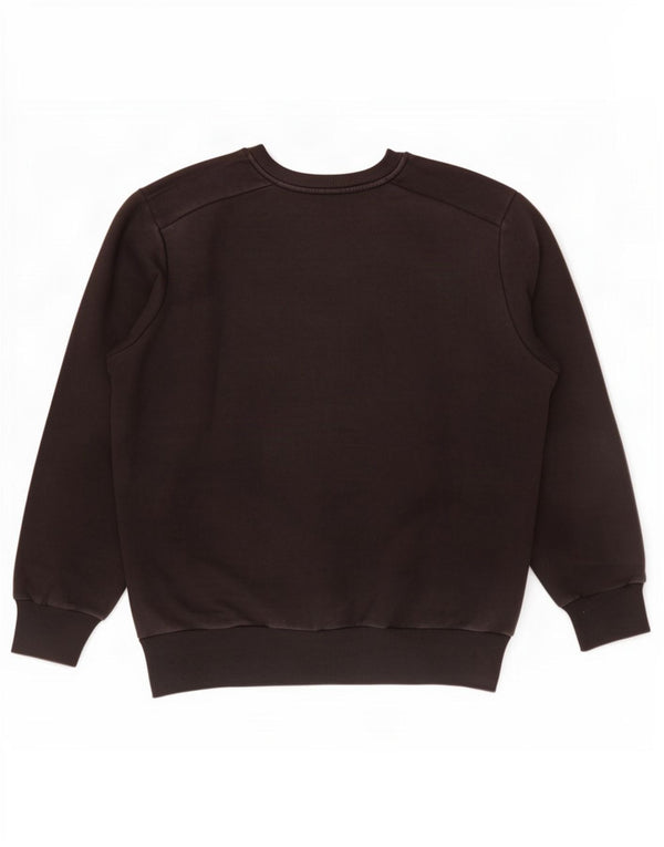 Puma Mens Graphic Moletom Jumper Médio Preto