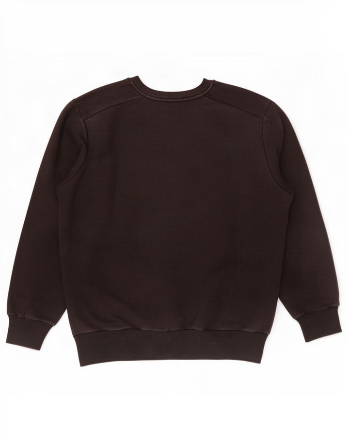 Puma Mens Graphic Moletom Jumper Médio Preto