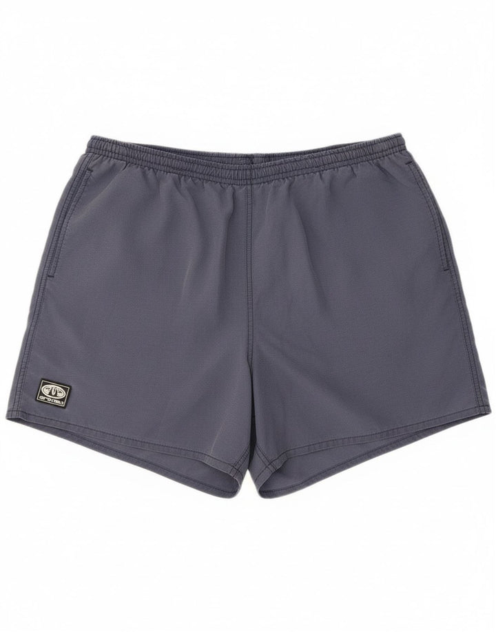 Animal Womens Sport Shorts UK 14 Grande Poliamida Azul Marinho