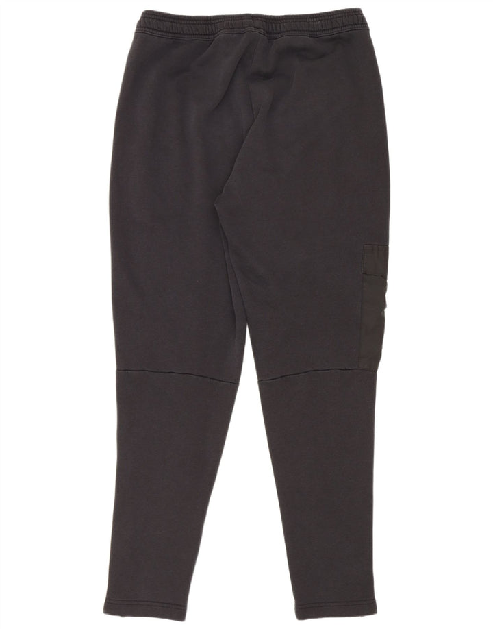 Adidas Mens Cargo Calças de treino grandes de algodão preto