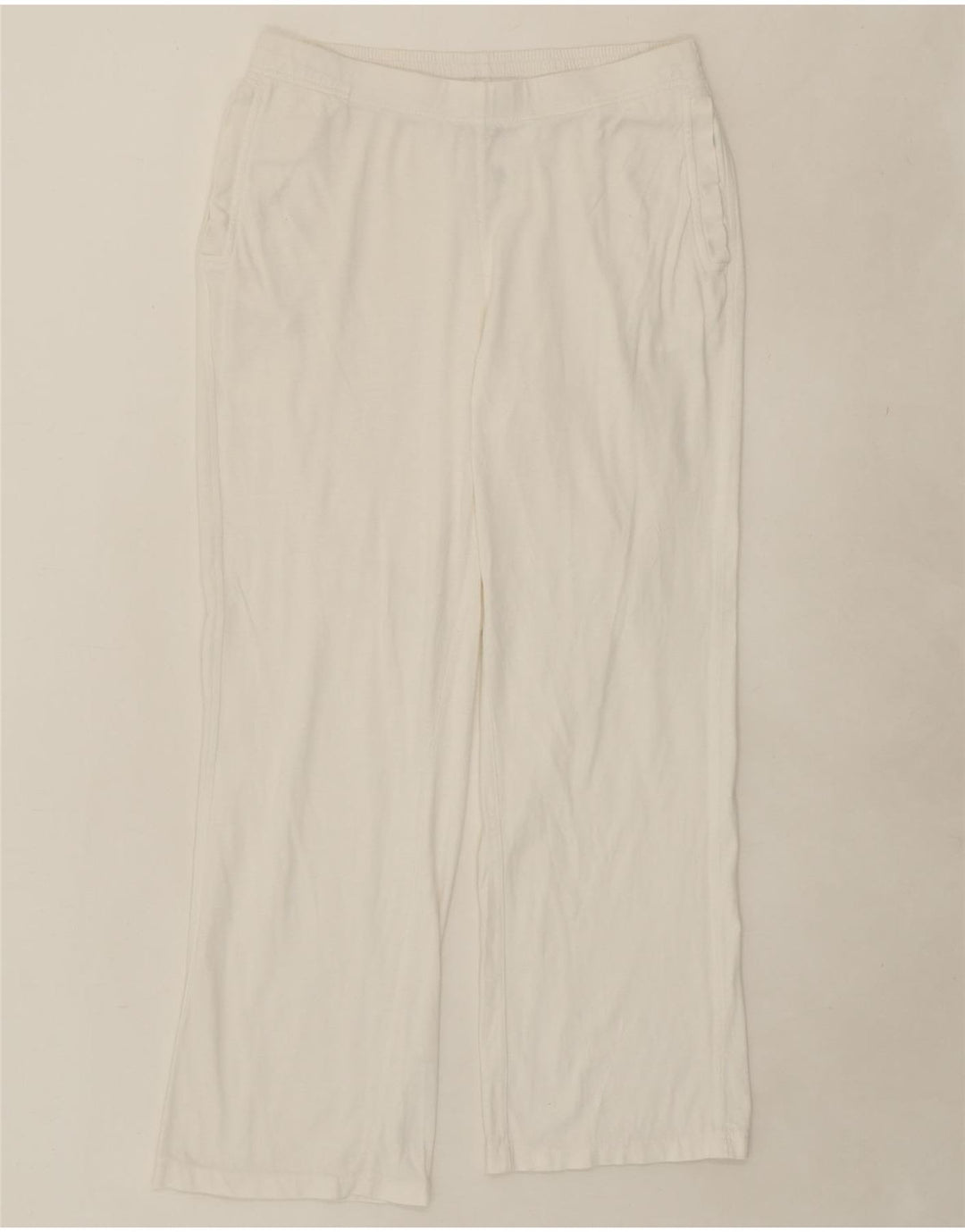 FILA Womens Tracksuit Trousers IT 50 Large  White Cotton Vintage Fila and Second-Hand Fila from Messina Hembry 