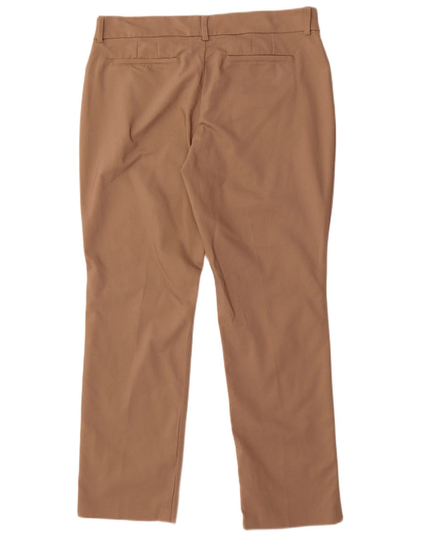 Lee Calça feminina casual de cintura média com corte regular W34 L29 marrom