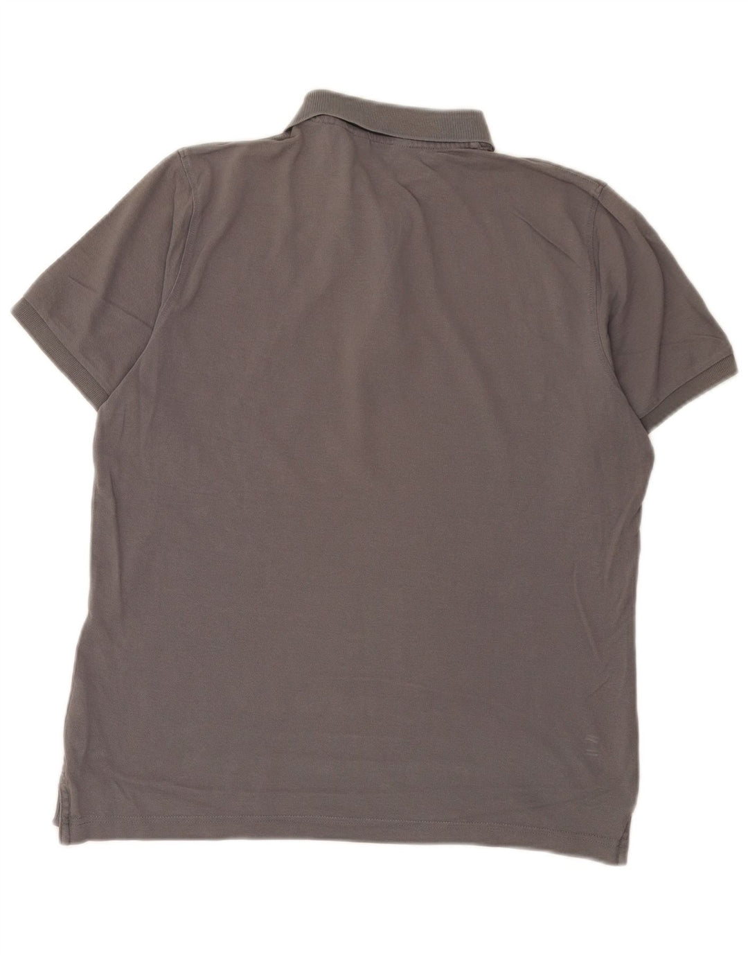 Camisa polo masculina Calvin Klein algodão cinza médio