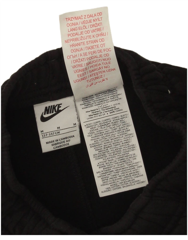 Calça de treino Nike Boys Joggers 10-11 anos médio preto algodão