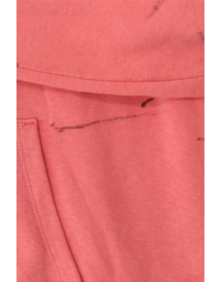 CHAMPION Womens Graphic Hoodie Jumper UK 18 XL Pink Cotton Vintage Champion and Second-Hand Champion from Messina Hembry 