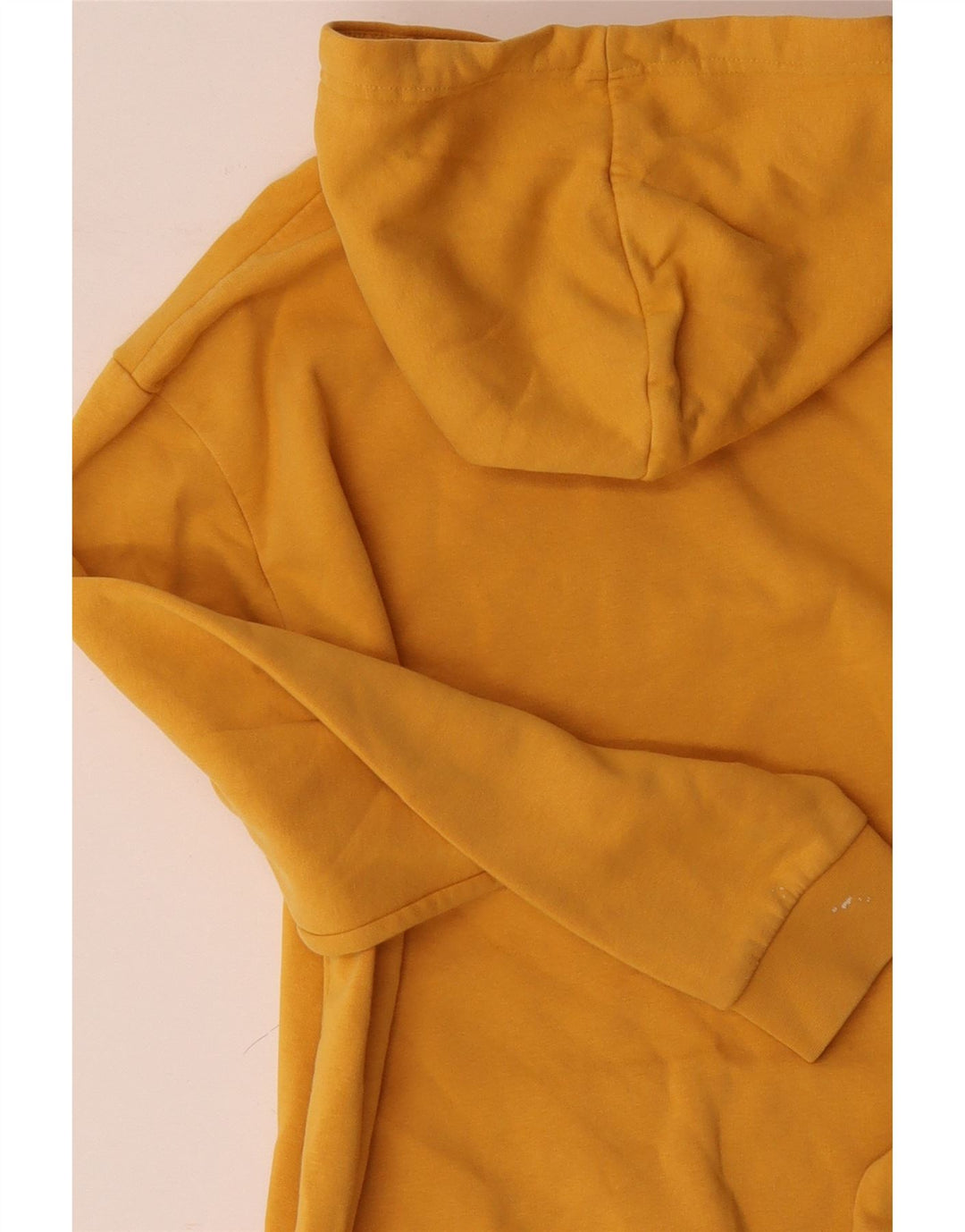 PUMA Mens Loose Fit Hoodie Jumper Pequeno Algodão Amarelo