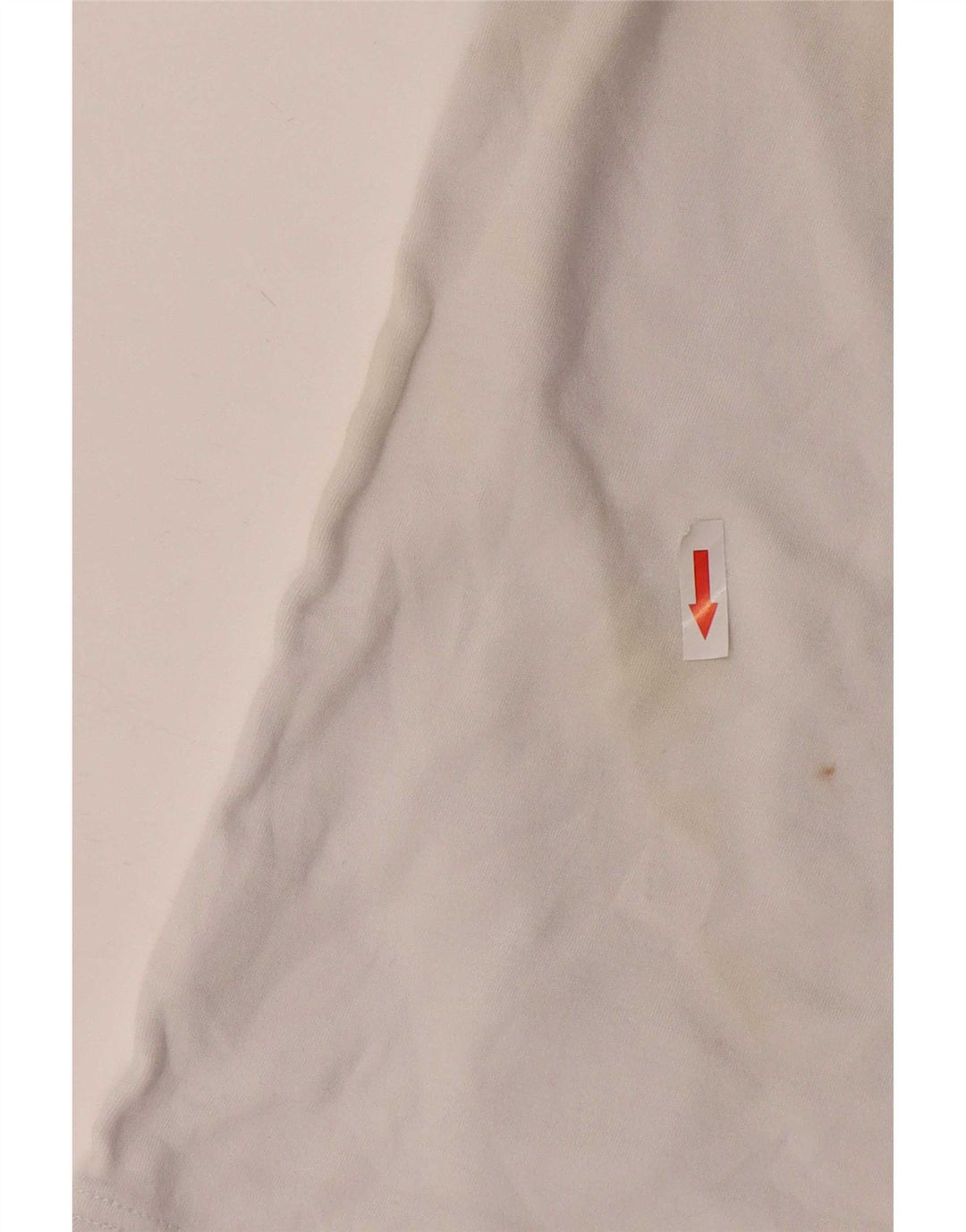 Camiseta masculina Fila Graphic Top médio branco colorblock algodão
