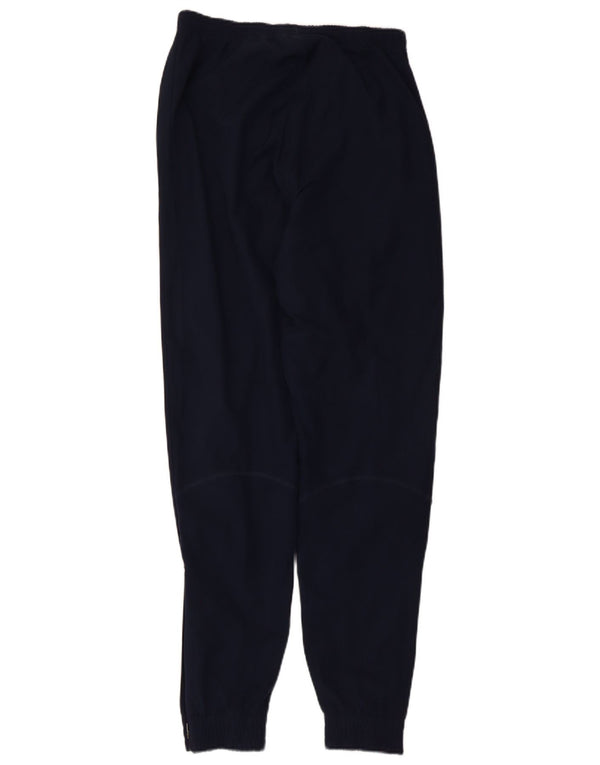 Nike Mens Dri Fit Tracksuit Trousers Joggers Small Navy Blue Polyester