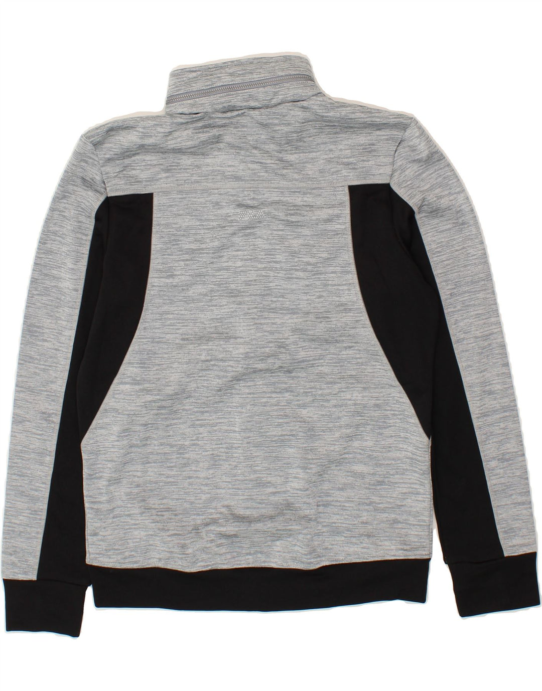FILA Mens Treino Top Jaqueta Pequena Cinza Colourblock Poliéster