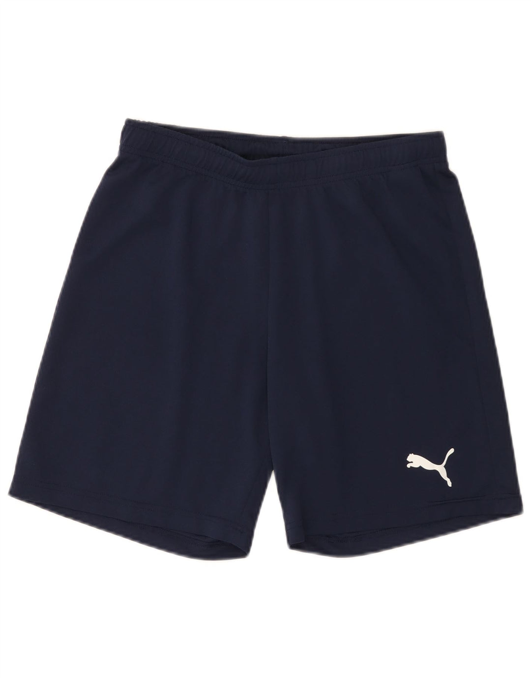 Shorts esportivos masculinos Puma médio azul marinho poliéster