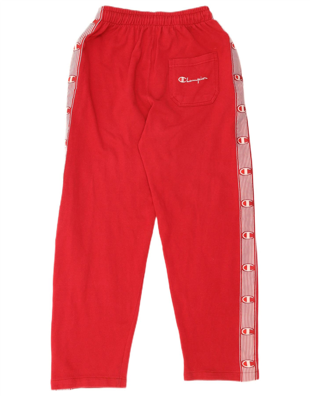 Calça de treino feminina Champion UK 12 Medium Red Colourblock