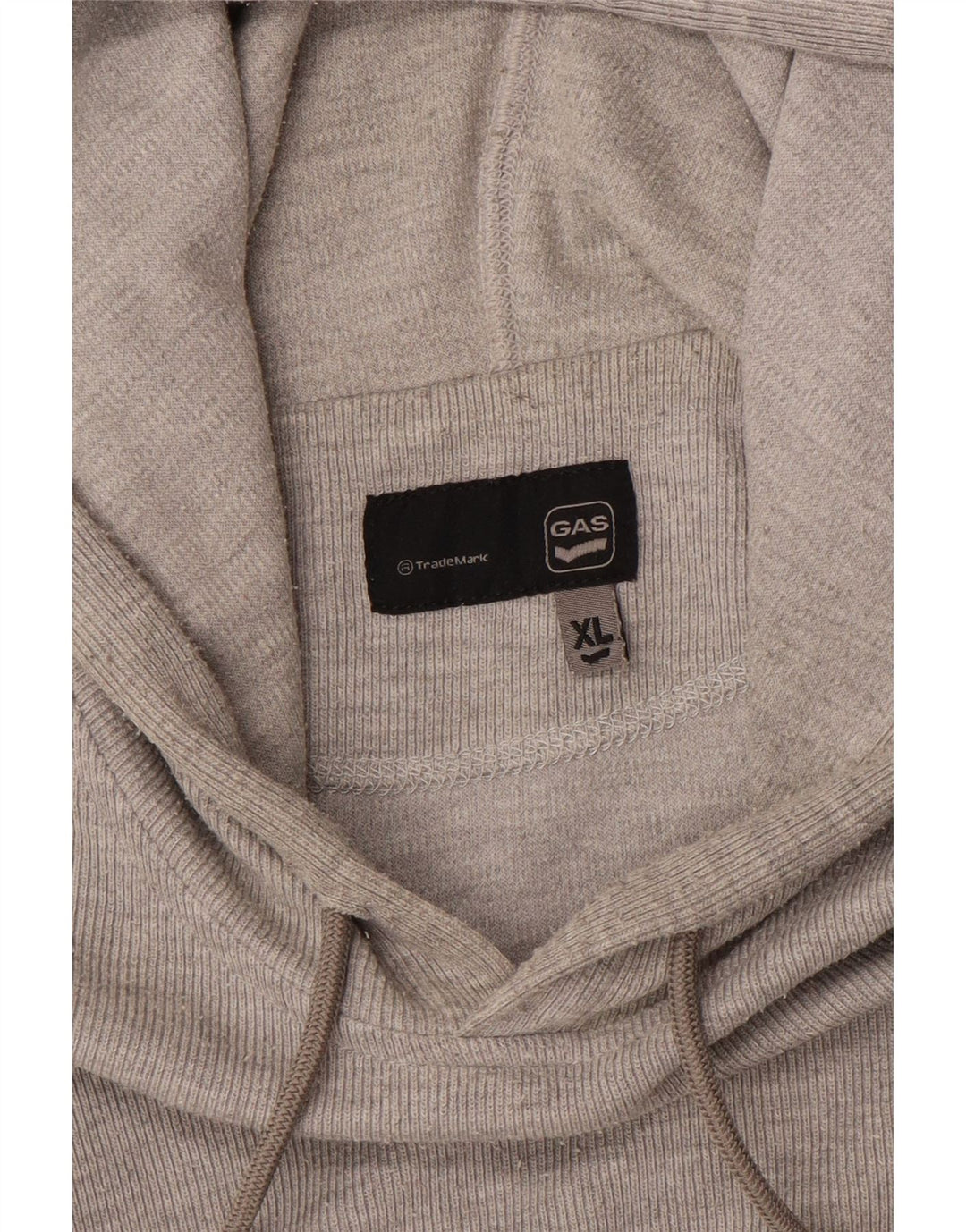 Suéter com capuz masculino Gas XL cinza