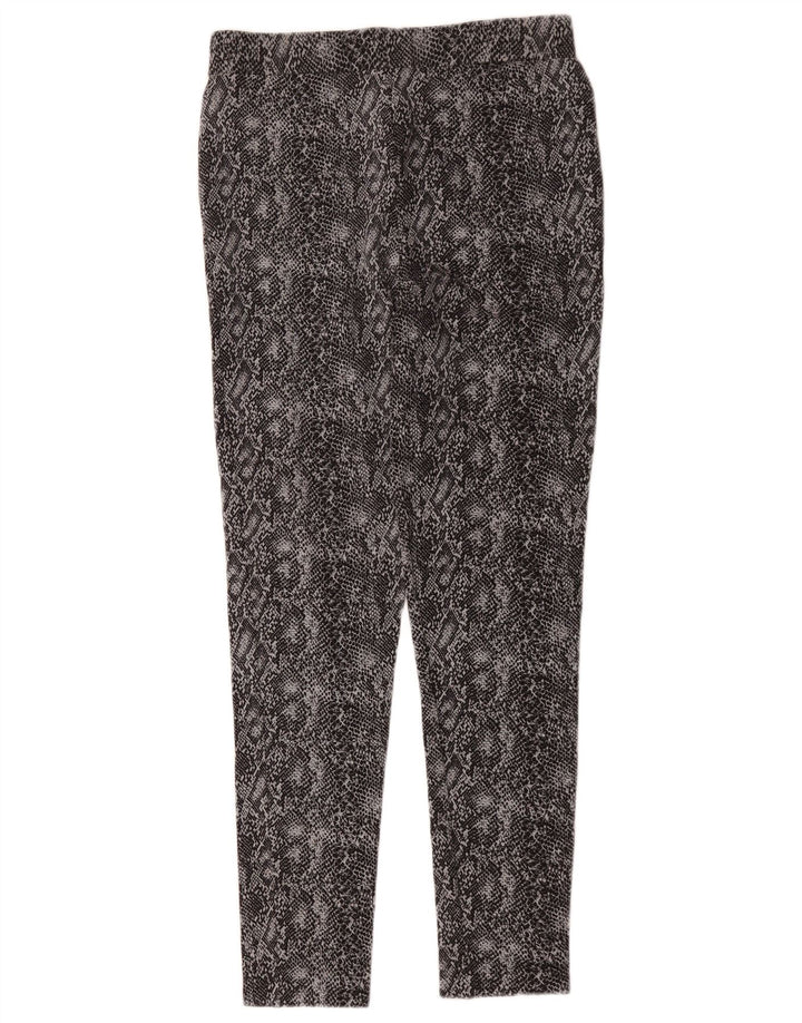 Leggings femininos Marks & Spencer UK 12 cinza médio com estampa animal viscose