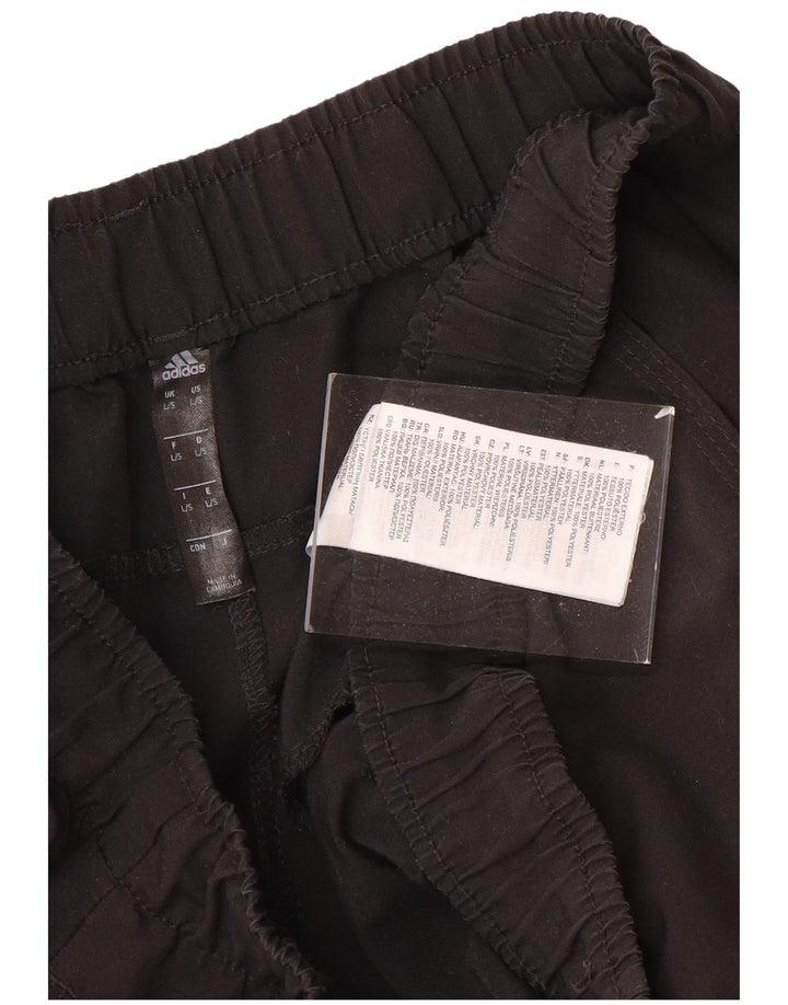 Calça de treino masculina ADIDAS joggers grande poliéster preto