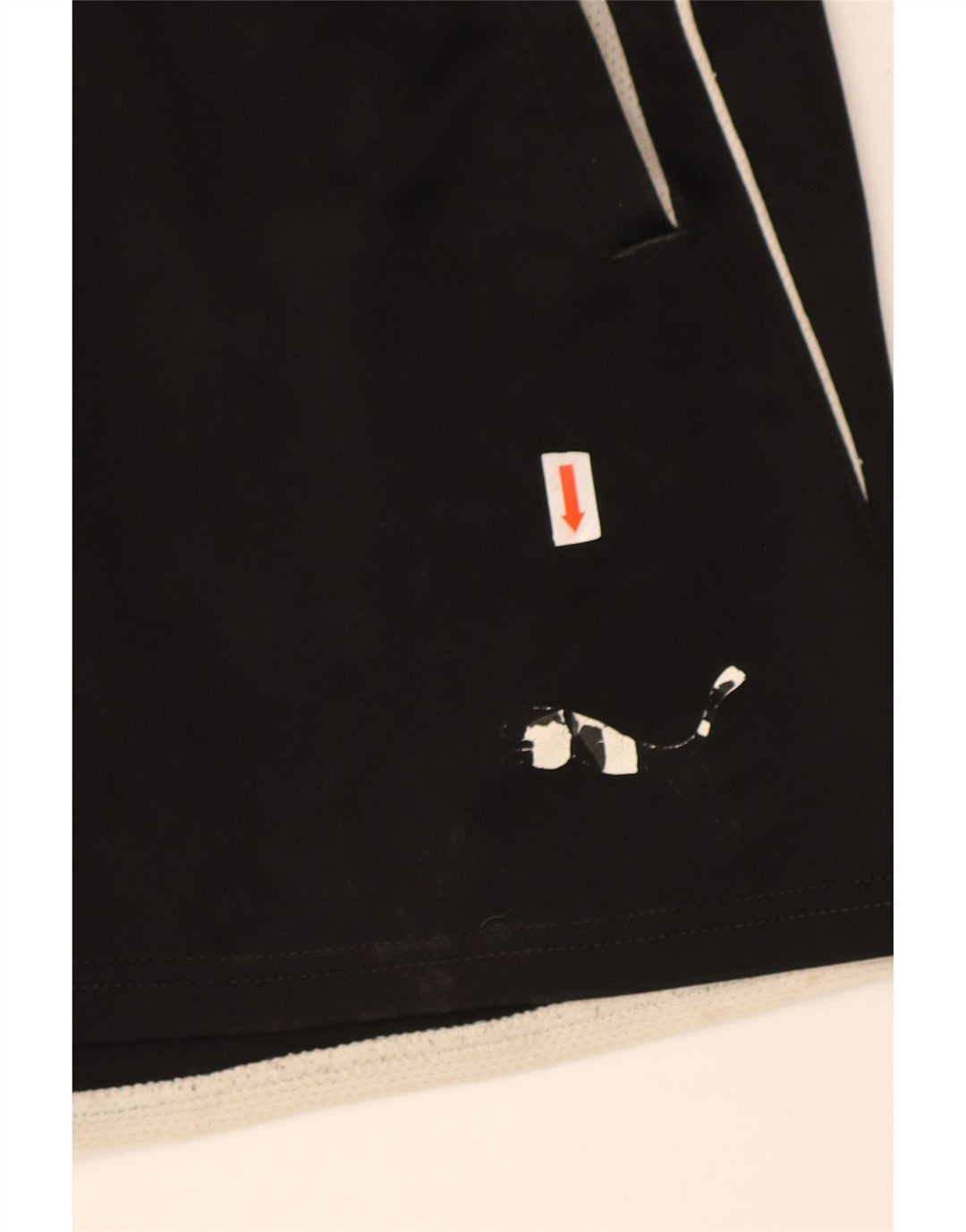Shorts esportivos Puma meninos 13-14 anos XL preto poliéster