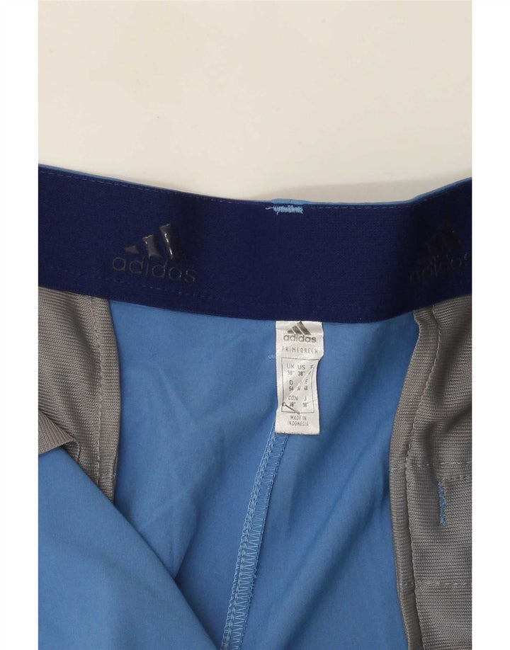 Adidas Mens Primegreen Chino Shorts W38 XL Azul Poliéster