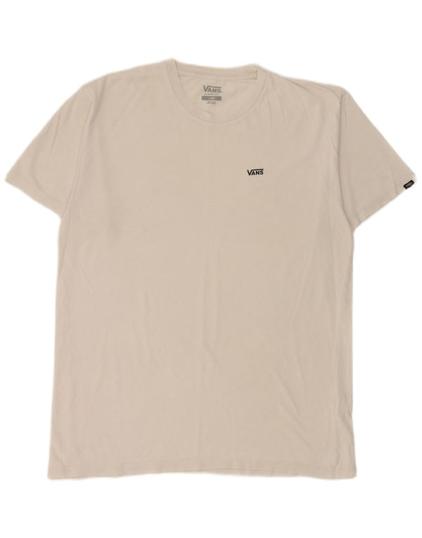 Camiseta Vans Masculina Classic Fit Top Grande Algodão Branco