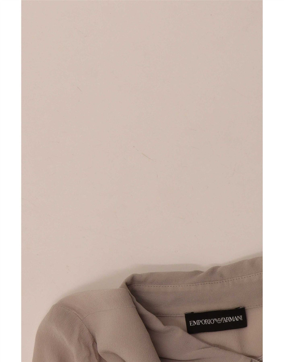 Camisa Emporio Armani Mulher UK 10 Pequena Cinza