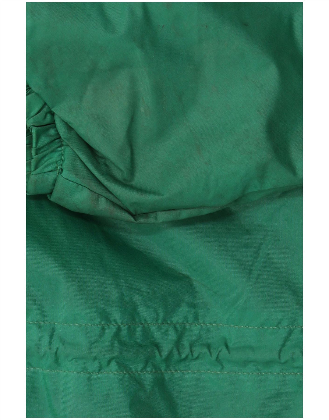 Jaqueta de chuva masculina com capuz K-Way UK 42 XL poliamida verde