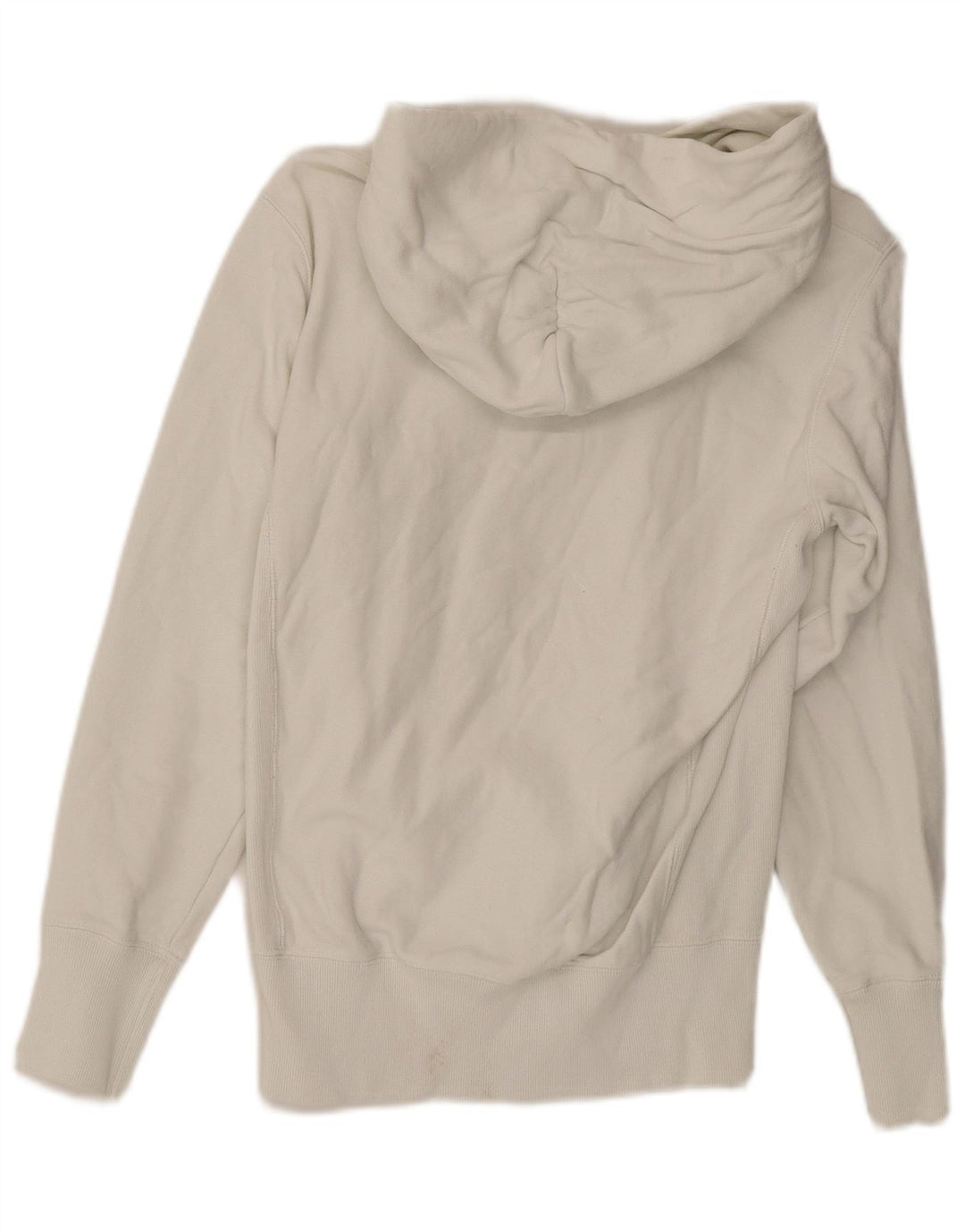 CHAMPION Suéter feminino com capuz gráfico UK 10 pequeno branco
