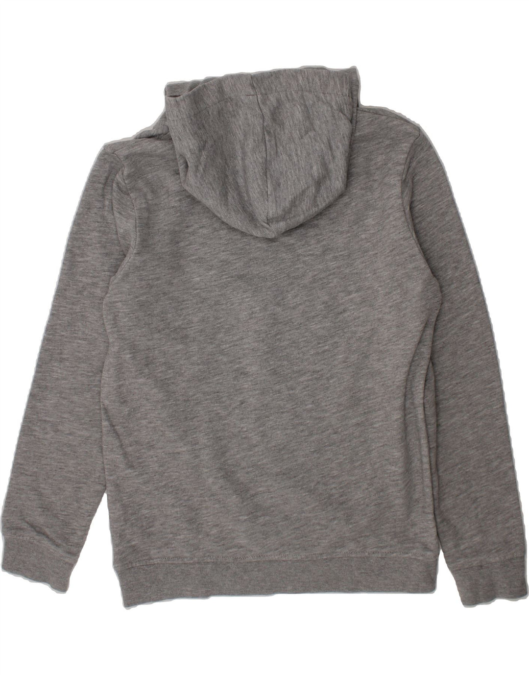 ELLESSE Boys Graphic Hoodie Jumper 9-10 Years Grey Cotton Vintage Ellesse and Second-Hand Ellesse from Messina Hembry 