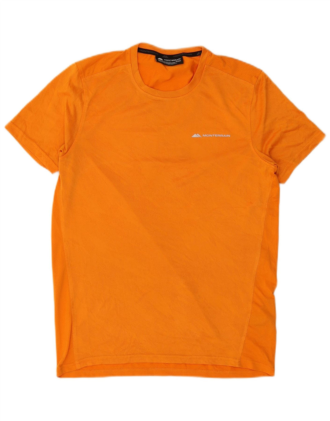Camiseta masculina Monterrain Top pequeno laranja poliéster