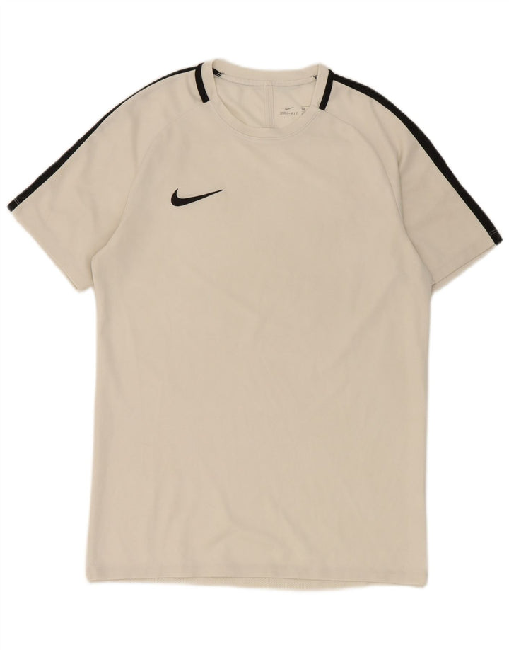 Camiseta Nike Masculina Dri Fit Top Médio Branco