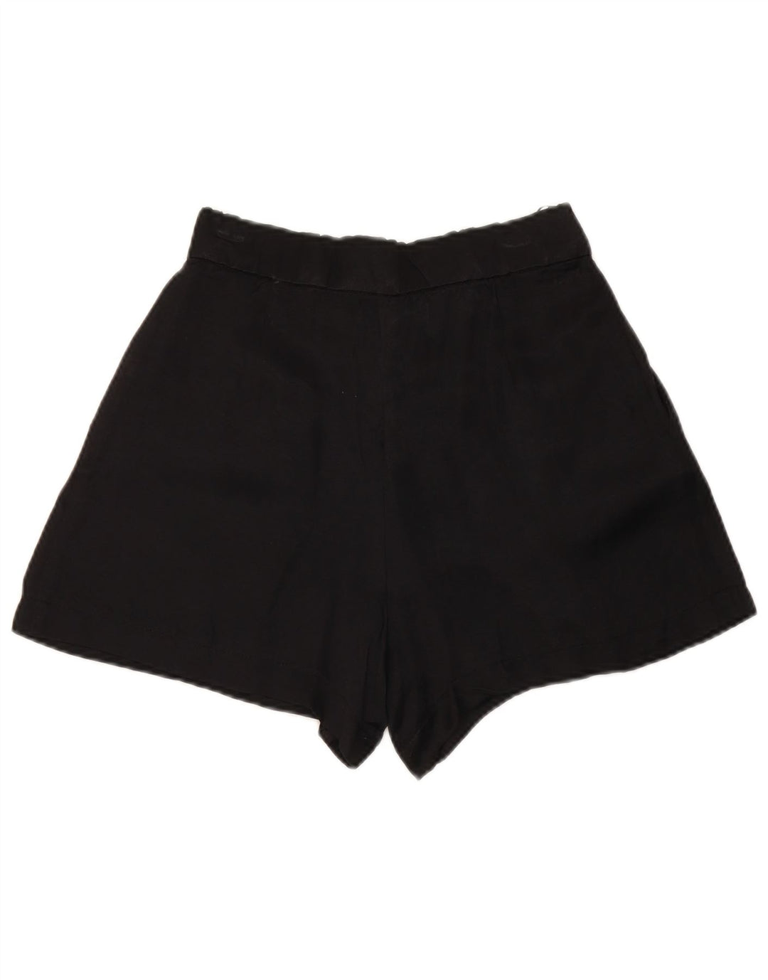 ZARA Shorts Chino Feminino Pegged XS W24 Preto Modal