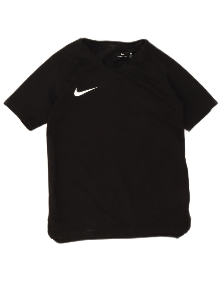 Camiseta Nike Boys Dri Fit Top 8-9 Anos Pequeno Preto Colourblock Poliéster