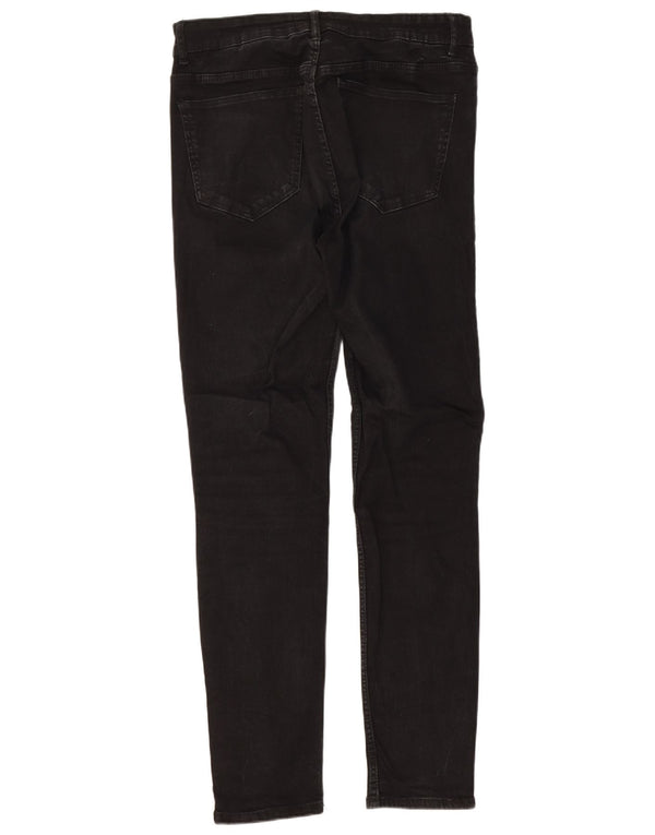 Zara Jeans Skinny Feminino EU 40 Médio W30 L28 Preto