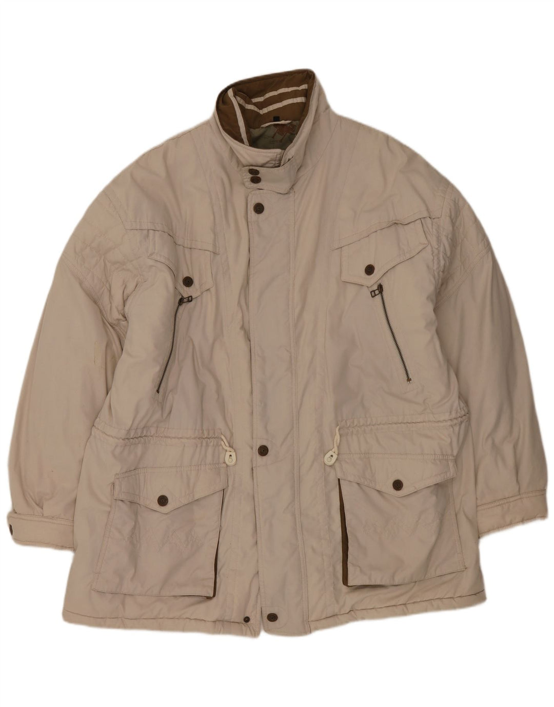Jaqueta acolchoada masculina Pionier EU 60 5XL cinza