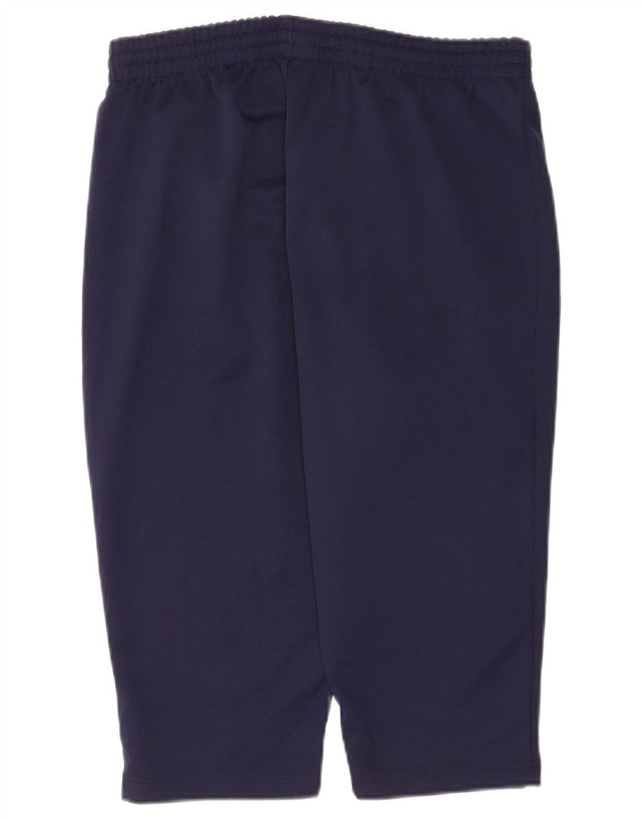 Bermuda esportiva masculina Kappa grande poliéster azul marinho