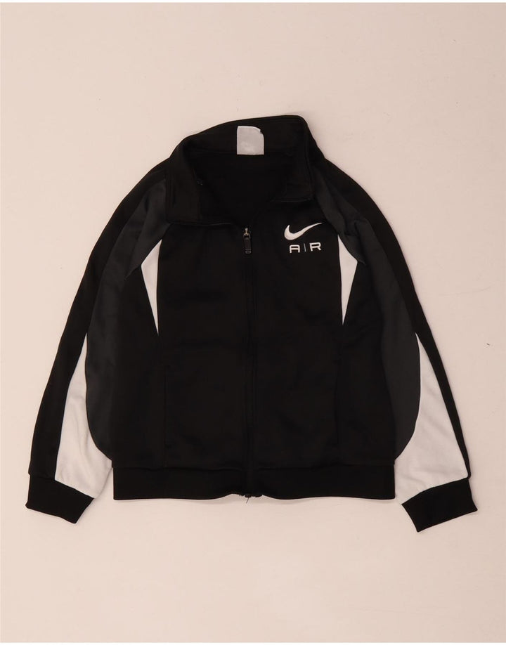 Jaqueta Nike Boys Graphic Tracksuit Top 6-7 anos grande bloco colorido preto