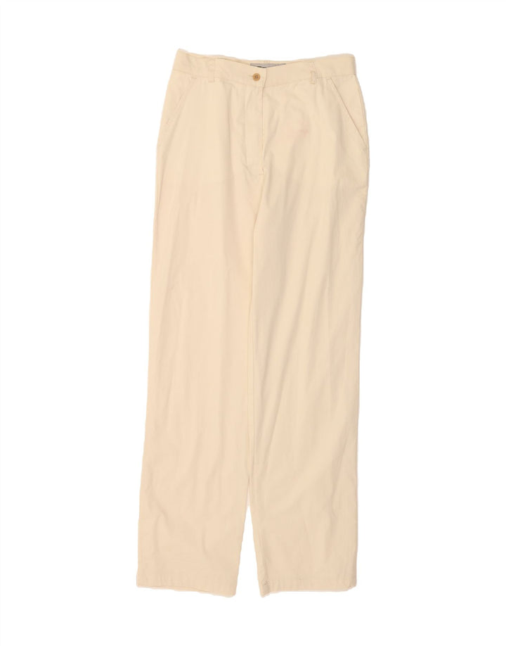 ARMATA DI MARE Womens Straight Chino Trousers W30 L31 Off White Vintage Armata Di Mare and Second-Hand Armata Di Mare from Messina Hembry 