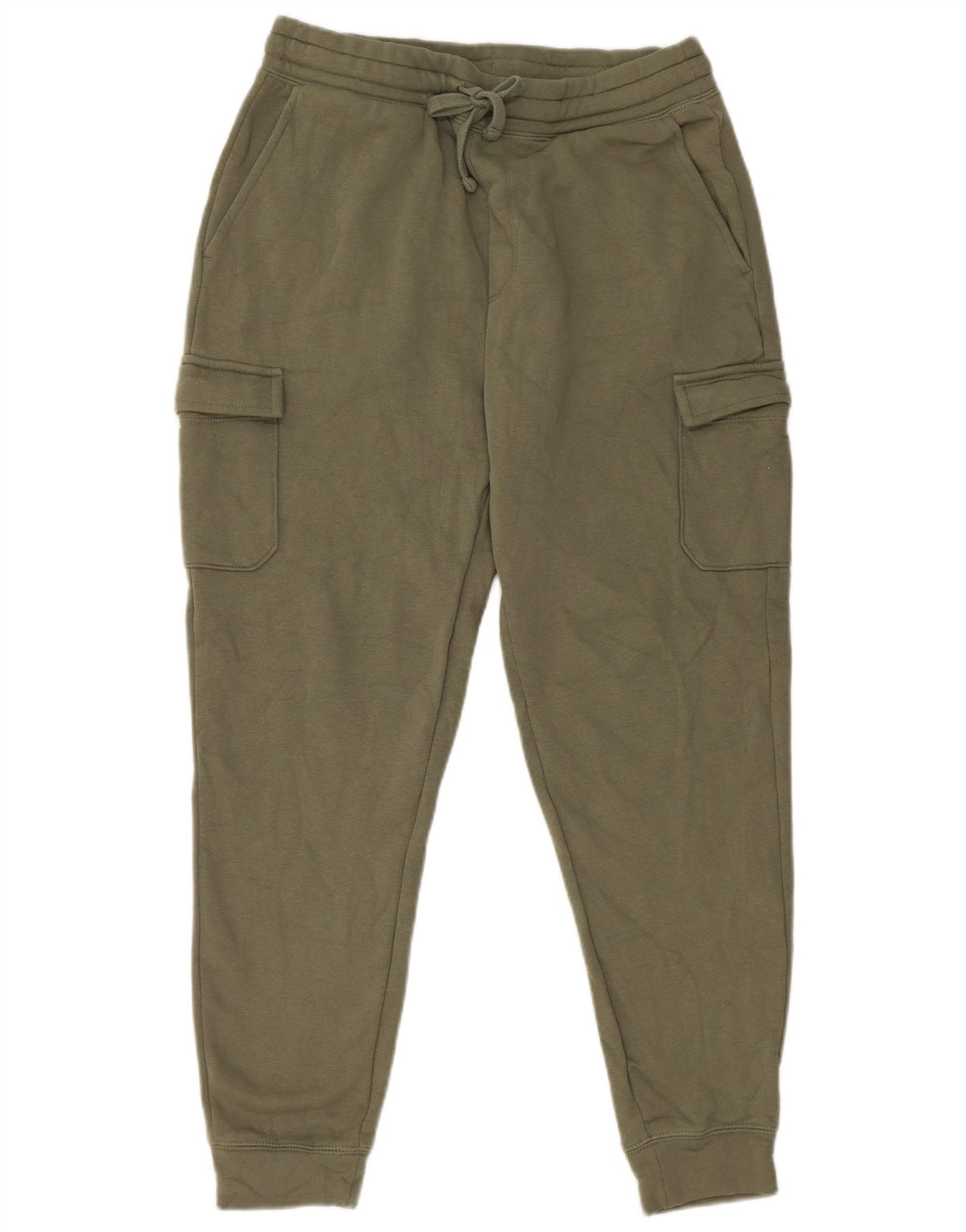 Gap Mens Cargo Calças de treino Joggers Médio Algodão Cáqui