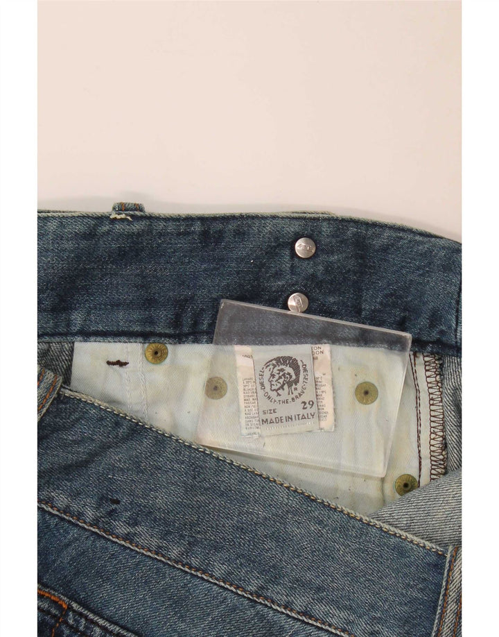 Diesel feminino bootcut jeans W29 L33 azul algodão