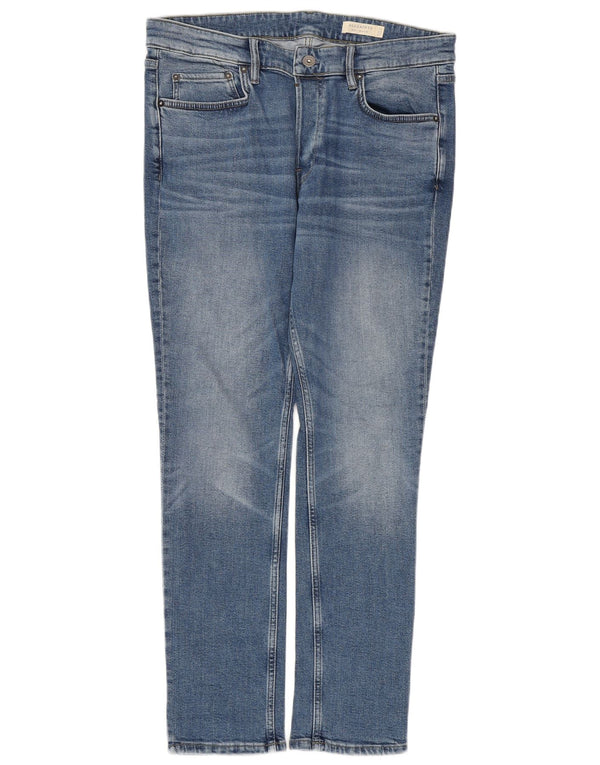 ALL SAINTS Jeans Slim Masculino W34 L30 Azul Algodão