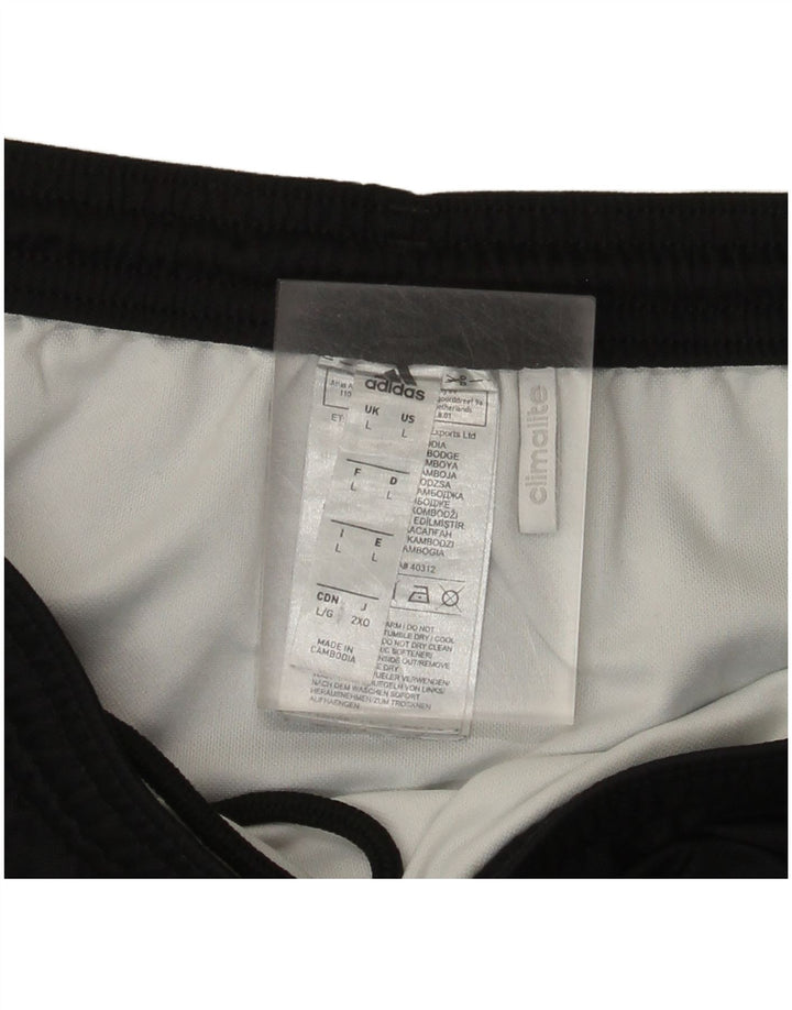 Adidas Mens Climalite Sport Shorts Grande Poliéster Preto