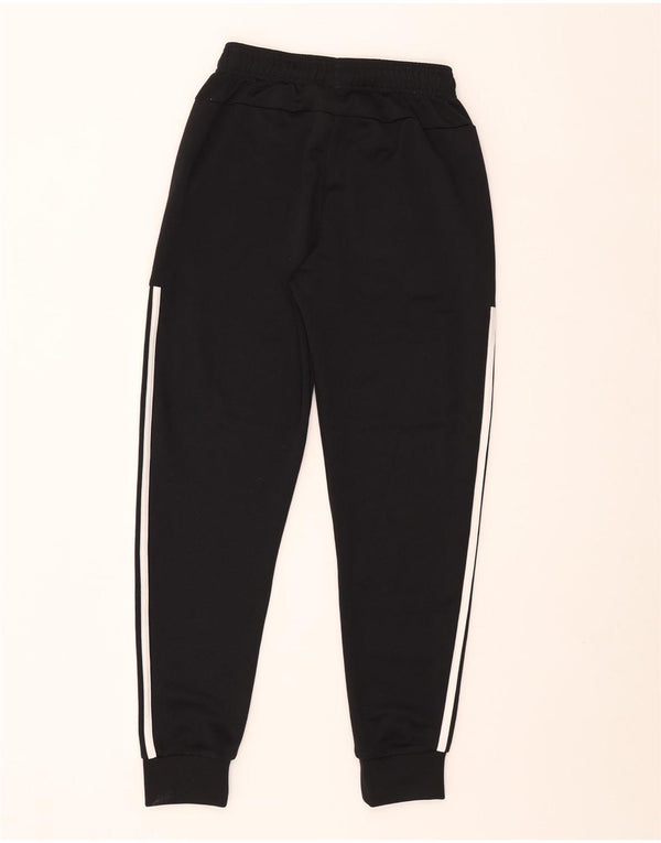 Adidas meninos calças de treino joggers 13-14 anos preto poliéster