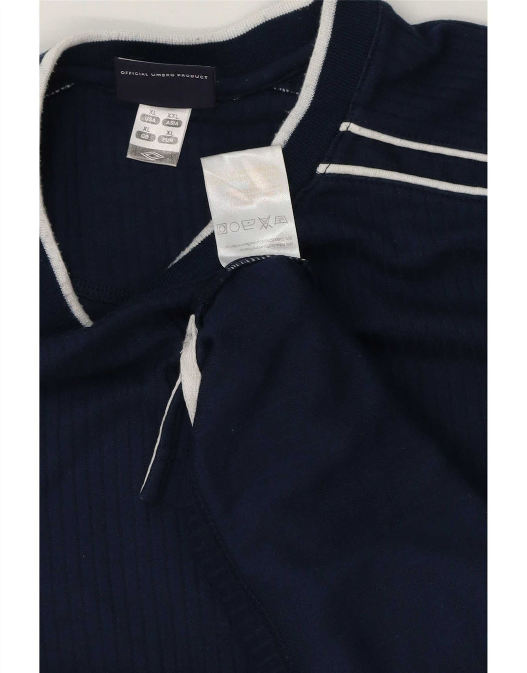 Camiseta masculina Umbro Top XL azul marinho poliéster