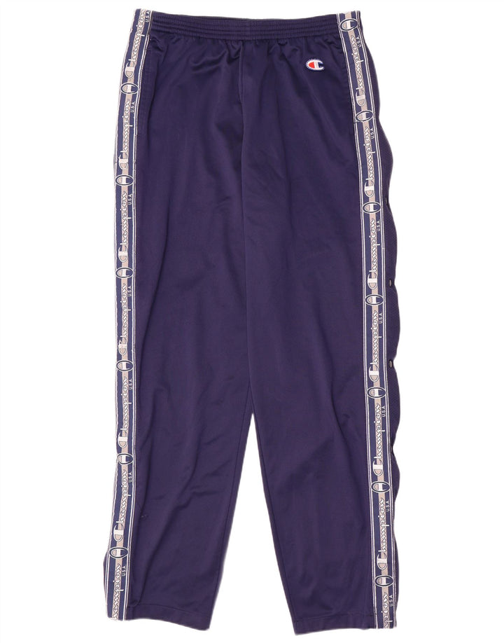 Calça esportiva masculina Champion XL azul marinho poliéster