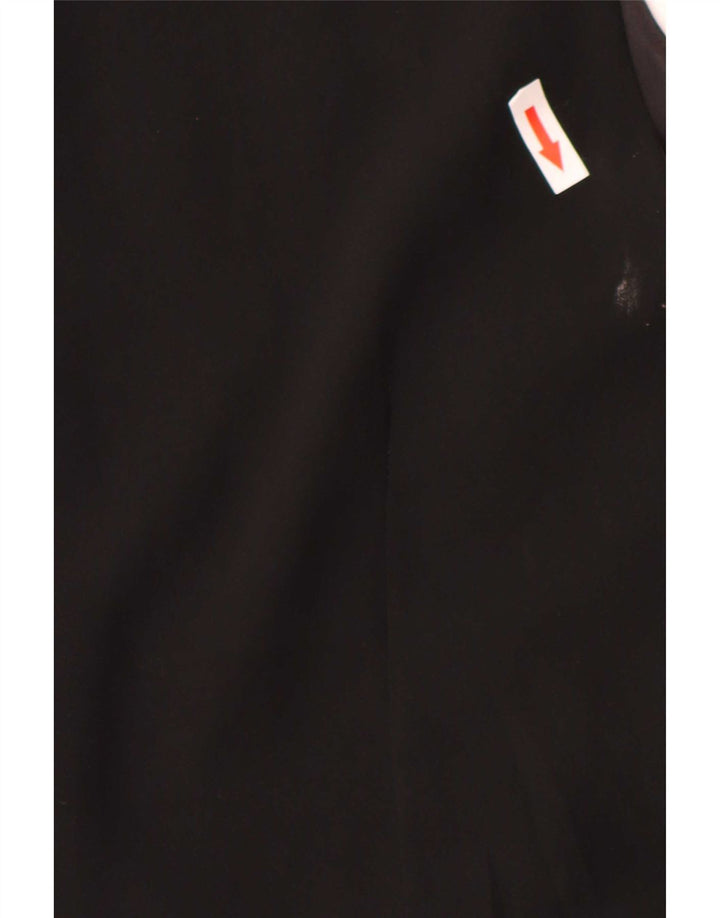 Vestido feminino Marks & Spencer com bainha St. Michael Reino Unido 12 médio preto