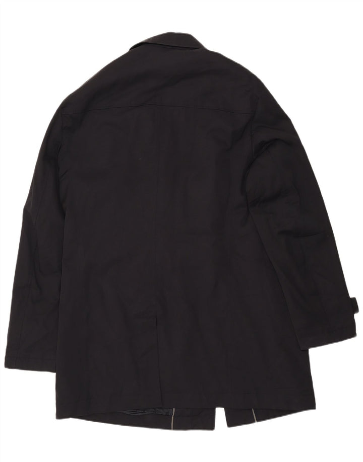 Sobretudo masculino Hugo Boss EU 56 3XL algodão preto