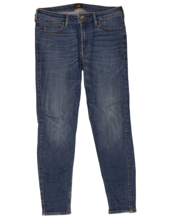 Lee Mens Scarlett Skinny Jeans W32 L31 Azul Algodão