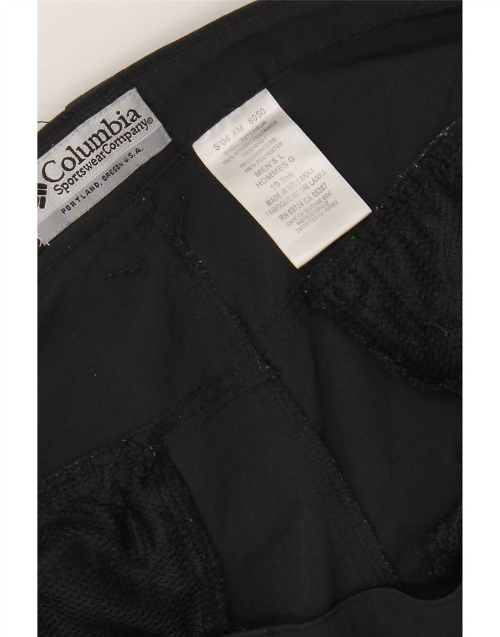 Columbia Mens Cargo Shorts Grande W36 Cinza Poliamida