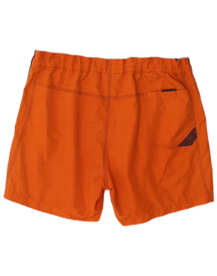 Shorts de natação masculino Lotto grande laranja