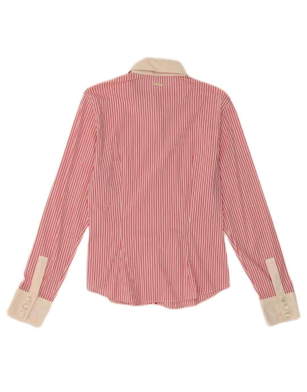 Camisa feminina MARELLA IT 44 algodão listrado rosa médio