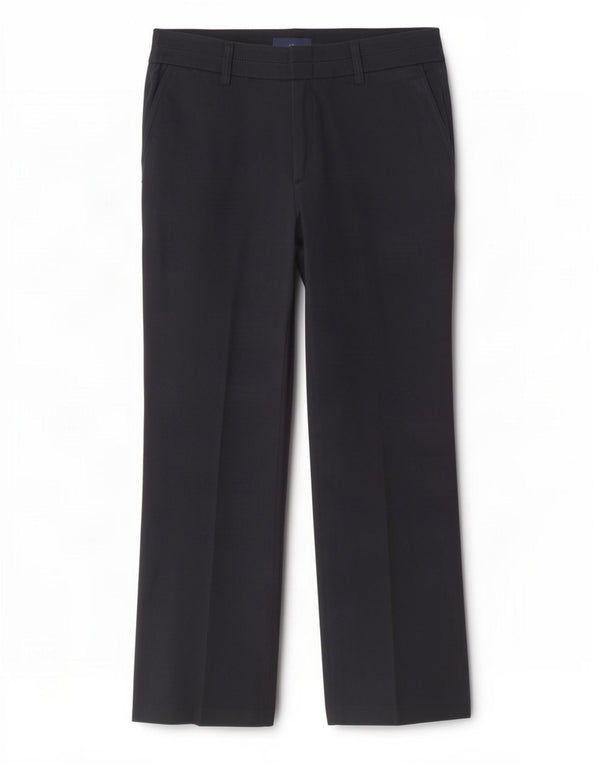 Calça casual feminina Marks & Spencer UK 16 grande W34 L30 azul marinho