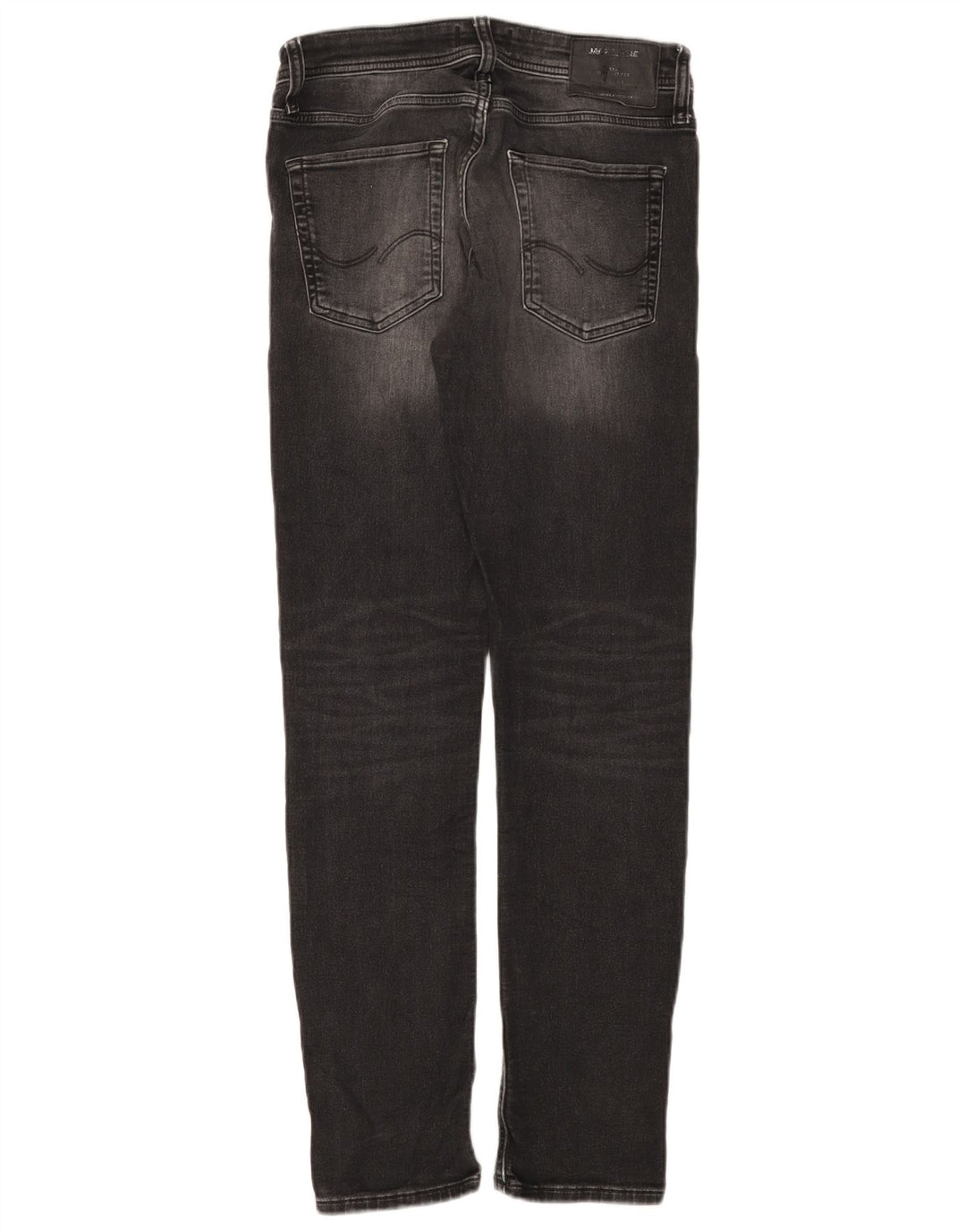 Jack & Jones Masculino GLENN Slim Jeans W29 L32 Algodão Cinza